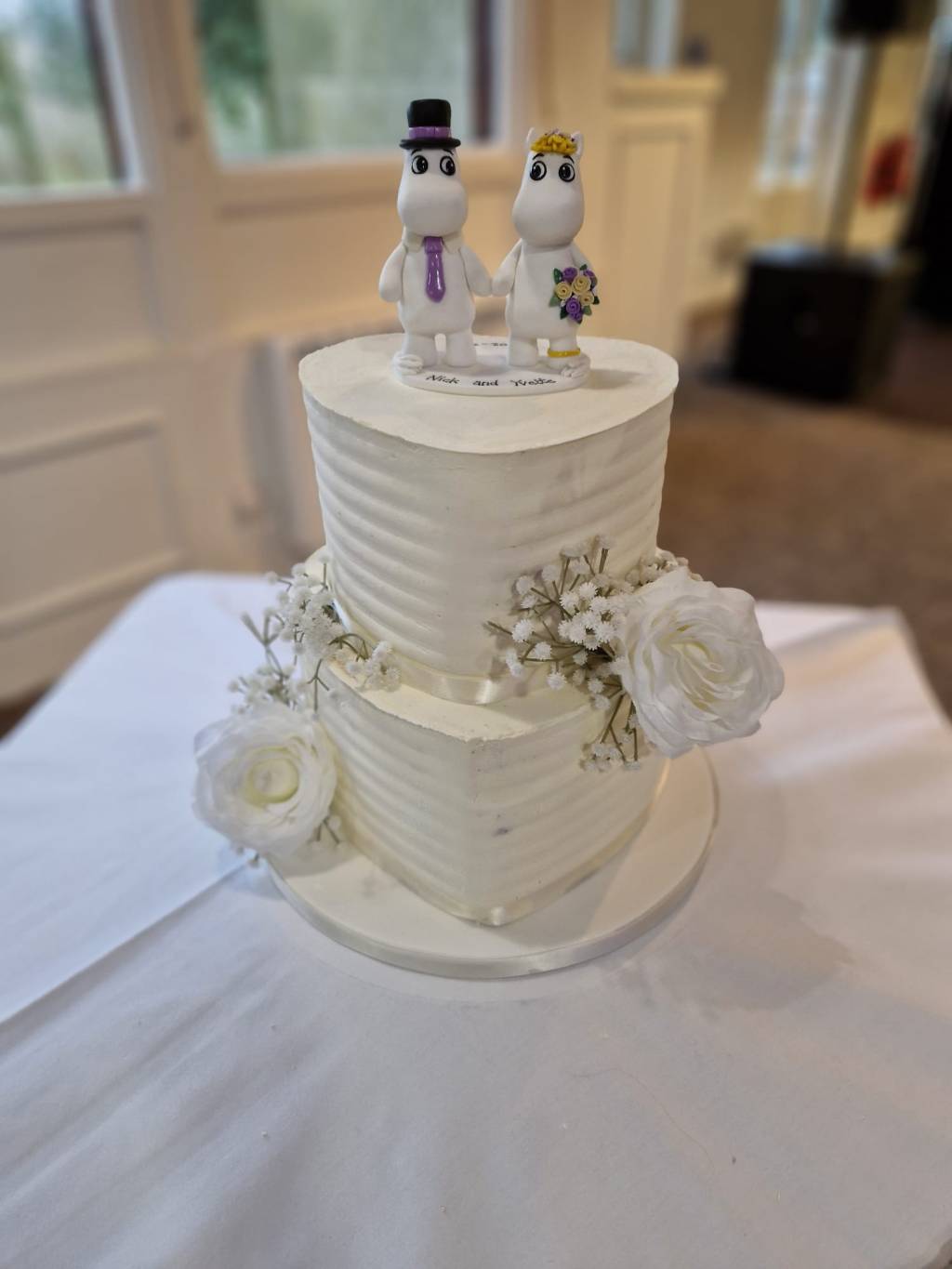 Choc orange, lemon wedding cake