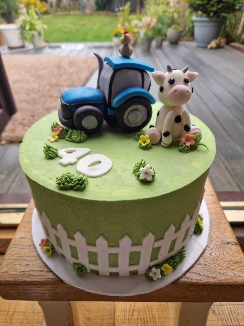 Lemon Birthday Cake – 40th&nbsp;Birthday